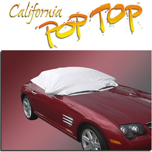 Chrysler Crossfire Roadster DuPont Tyvek PopTop Sun Shade, Interior, Cockpit, Car Cover. Use with Top UP or Down __SEMA 2006 NEW PRODUCT AWARD WINNER__ Full Car Covers California PopTop C12