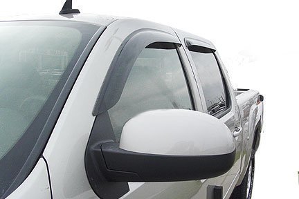 Wade 37456 Slim Windguard 2 Piece Ford Super Duty Standard Cab, Extended Cab and Crew Cab (with towing mirrors) 99-06, Body Wade 37456