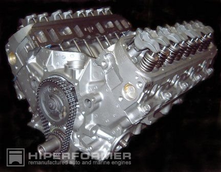 1996 FORD E-350 ECONOLINE Engine -- 96, 5.8 L, 351, V8, GAS --Â Remanuafctured Long Block (Rebuilt Motor) Long HiPerformer HPFOR-351WRLB