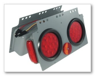 Grote 51012 SuperNova Stop/Tail/Turn LED Lamp Power Module with Sidemarker Side Marker Assemblies Grote 51012