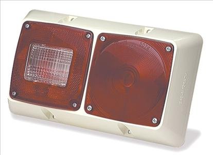 Grote Versalite® Double Pod, Surface-Mount Lamp 51242 - Red Lighting Grote 51242