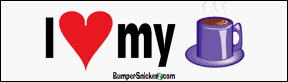 I Love Coffee - bumper stickers (Large 14x4 inches) Bumper Stickers BumperSnickerz COF10002_L.pdf