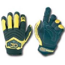 CLC Pit Crew 235YL Power Crew Glove - Yellow - Large Racing Apparel Custom Leathercraft 235YL