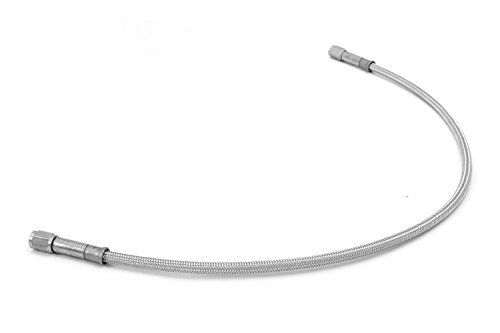 Rugged Ridge 16735.06 Braided Stainless Steel Rear Brake Hose ABS Rugged Ridge 16735.06