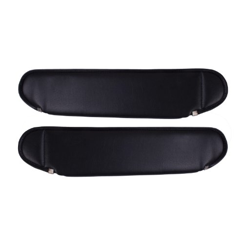 Rugged Ridge 13312.01 Replacement Black Sun Visor - Pair Visors Rugged Ridge 13312.01