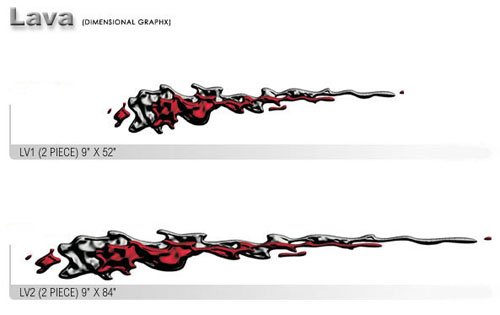 Lava LV1 vinyl graphic decal Decals IQ-LavaLV1
