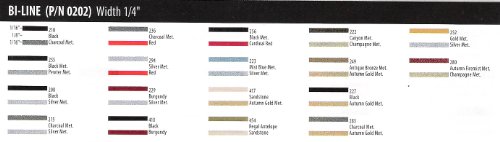 BiLine vinyl pinstriping (150') Decals UP 0202