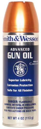 Smith & Wesson SW001 Advanced Gun Oil with Cerflon - 4 oz. Cleaning & Maintenance Products Smith & Wesson SW001