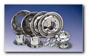 Gorilla 19-1/2 Stainless Steel Wheel Simulators for Ford, Super Duty, Set of 4 (1958) Wheel Simulators Gorilla Automotive 1958