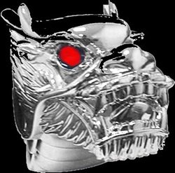 Automotive Hitch Cover, Dragon, CR-021 Hitch Covers Bully CR-021