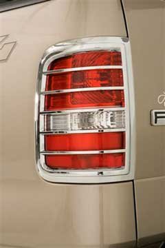 Wade 15035 Chrome Tail Light Cover for 04-06 Ford F150 Stepside Exterior Accessories Wade 15035