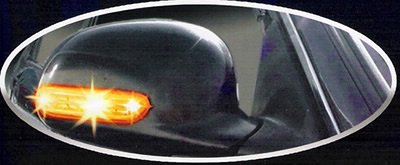 Pilot Lighting Accessory CZ-128A Stick-On LED Side Mirror Signal Light, Amber Exterior Mirrors Pilot Lighting Accessory CZ-128A