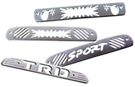 Aluminum Polished Billet Third Brake Light Cover - 54004P Brake Lights APC 54004P