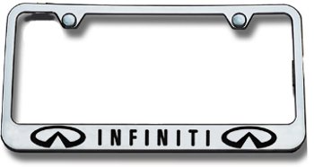 Saab Laser Etched Stainless Steel License Plate Frame Frames Chrome LF.SAB.EC