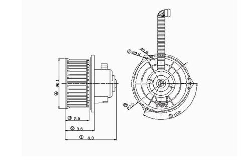 Blower TYC 700050