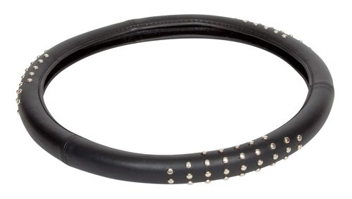 Superior 58-1050 Studded Sport Grip Slip-on Steering Wheel Cover, Black Steering Accessories Superior 581050