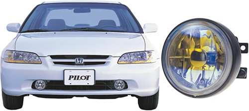 Pilot Performance Lighting PL-127B Pilot 98 - 02 Honda Accord 4DR OEM Style Remote Fog Light Kit, Blue Bulbs Pilot Performance Lighting PL-127B