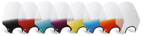 Memphis Shades 19in. El Paso Windshield - Gradient Orange MEP5227 Windshields & Accessories Memphis Shades MEP5227