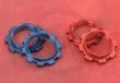 Factory Connection Works Pre-Load Rings - Red SR46R Body & Frame Parts Factory Connection SR46R