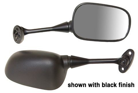 Emgo 20-35224 Carbon Left Side Replacement Mirror for Honda CBR600RR-AC/A/CBR1000RR-A Mirrors Emgo 20-35224