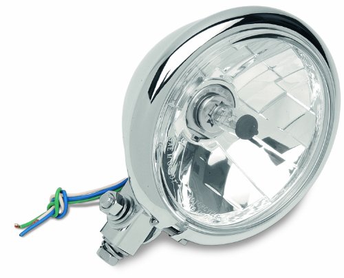 Drag Specialties Head Lt.5-3/4Clr Btm Mnt 20-6035Wi Body & Frame Parts Drag Specialties 206035WI