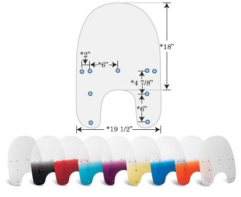 Windshields & Accessories Memphis Shades MEP6331