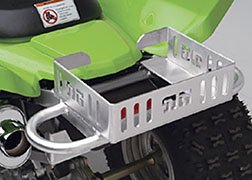 DG Performance 74-8700 - Six-Pack Rack ( Aluminum) for Kawasaki KFX 700 (2003-2010 ) Grab Bars DG Performance 74-8700