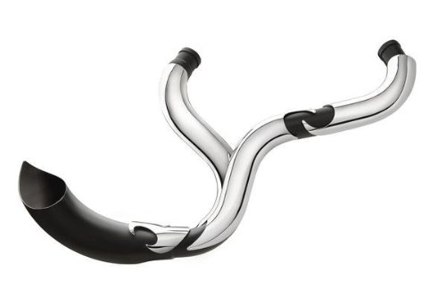SuperTrapp Road Legends Phantom Pipe Exhaust System - Black Ceramic - Left Side Drive , Color: Black 138-71449 Complete Systems Supertrapp 138-71449
