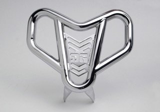 DG Performance 652-4160 - V-Pro Krome-Lite Front Bumper (Chrome) for Yamaha YFZ 450 (2004-2009 ) Bumpers DG Performance 652-4160