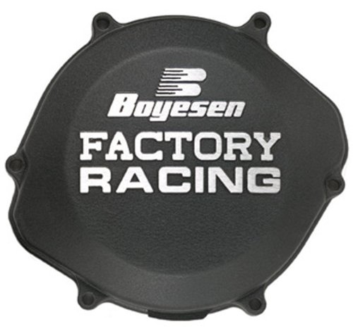 Boyesen CC-31B Black 'Factory Racing' Clutch Cover Drive Train Boyesen CC-31B