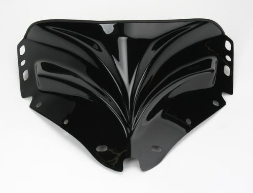 SNO Stuff Peak Line Performance Windshield - Gloss Black 480-400-50 Windshields & Accessories Sno-Stuff 2318-0048