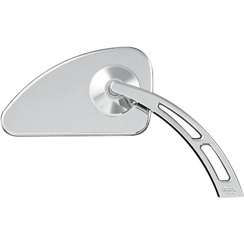 Pro-One Performance Teardrop Smooth Head Mirror with Cutout Stem - Right - Chrome 102530 Mirrors Pro-One 102530