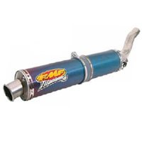 FMF Titanium 4 slip-on 4 stroke exhaust system-Honda TRX450R All Complete Systems FMF 79-1324