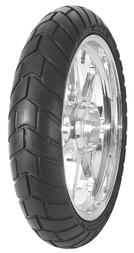 Avon Tyres Distanzia AM43 Tire - Front - 90/90T-21 , Position: Front, Load Rating: 54, Speed Rating: T, Tire Size: 90/90-21, Rim Size: 21, Tire Type: Dual Sport, Tire Construction: Bias, Tire Application: All-Terrain 2968114 Street Avon Tyres 2968114