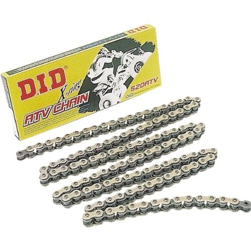 D.I.D 520 ATV Series X-Ring Chain - 88 Links , Chain Type: 520, Chain Length: 88, Color: Natural, Chain Application: Offroad 520ATV G&B x 88 Chains DID 520ATV G&B x 88