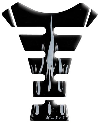 Keiti Tank Protector - Black/Silver - Flame KT1330 Decals Keiti Additions KT1330