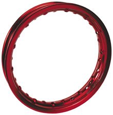 BBR ALUM RIM RED 12 XR/CRF50 00-08 TTR50 '06-08 390-HXR-5241 Rims BBR Motorsports 390-HXR-5241