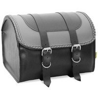 Willie and Max TT510-05 GRY/THUN BRAIDED MAX-PAX Saddle Bags Willie & Max Saddlebags 10-8394