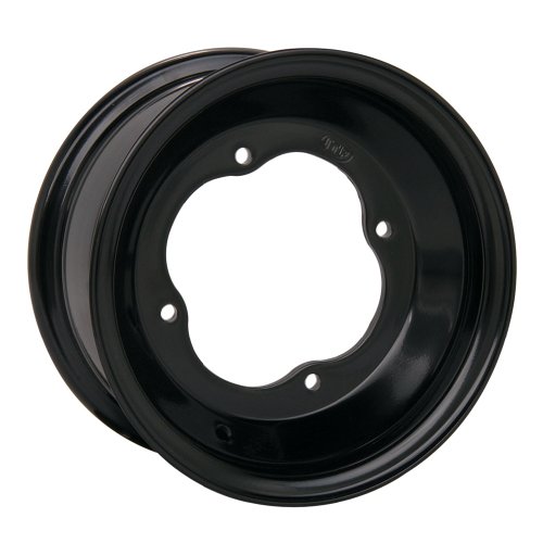 ITP T-9 Pro Series Wheel - 10x5 - 3+2 Offset - 4/144 - Black , Wheel Rim Size: 10x5, Rim Offset: 3+2, Bolt Pattern: 4/144, Color: Black, Position: Front 1025359536 Rims ITP Tires 37-2580