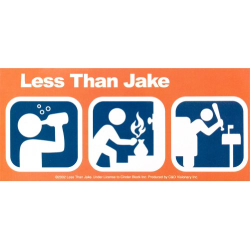 Decals Less Than Jake 017895MIDE