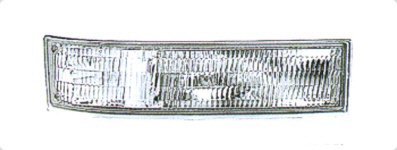 Get Crash Parts Gm2521131 Parking/Side Lamp, W/Composite Headlamp, Passenger Side Parking Light Assemblies  GM2521131