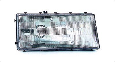 Get Crash Parts Ch2519102 Headlamp Assembly, Passenger Side, Headlight Assemblies CH2519102