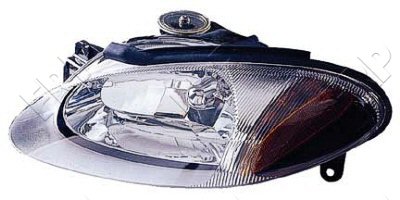 Get Crash Parts Fo2503172 Headlamp Combination, Zx2 Models, From 8/97, Passenger Side Headlight Assemblies Action Crash Standard FO2503172