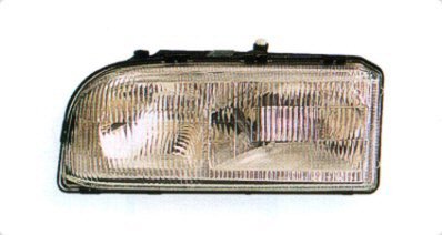 Get Crash Parts Vo2502101 Headlamp Assembly, W/Dual Bulbs, Driver's Side Headlight Assemblies VO2502101