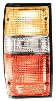 Get Crash Parts Mi2801101 Tail Lamp Assembly, Black, Passenger Side Tail Light Assemblies MI2801101