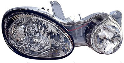 Get Crash Parts Ki2503107 Headlamp Assembly, Passenger Side Headlight Assemblies Action Crash Standard KI2503107