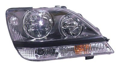 Get Crash Parts Lx2503103 Headlamp Assembly, W/O Hid Lamp, Passenger Side Headlight Assemblies LX2503103