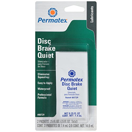 Permatex 80729 Disc Brake Quiet, Two 0.25 oz Pouches Paints & Primers Permatex 80729