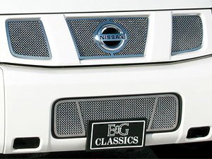 2004-2007 Nissan Armada/Titan E&G Classics® 4 Pc Fine Mesh Grille (Main & Bumper Grille) Grille Inserts E&G Classics 1323-0102-04