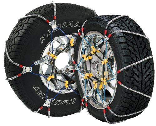 Security Chain Company SZ435 Super Z6 Cable Tire Chain for Passenger Cars, Pickups, and SUVs - Set of 2 Car, Light Truck & SUV Security Chain SZ435